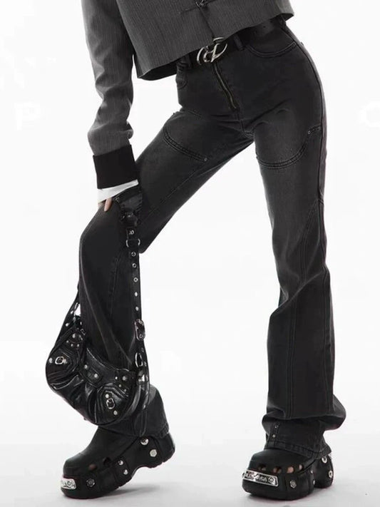 Metal Studded Chunky Sole Clog Sandals