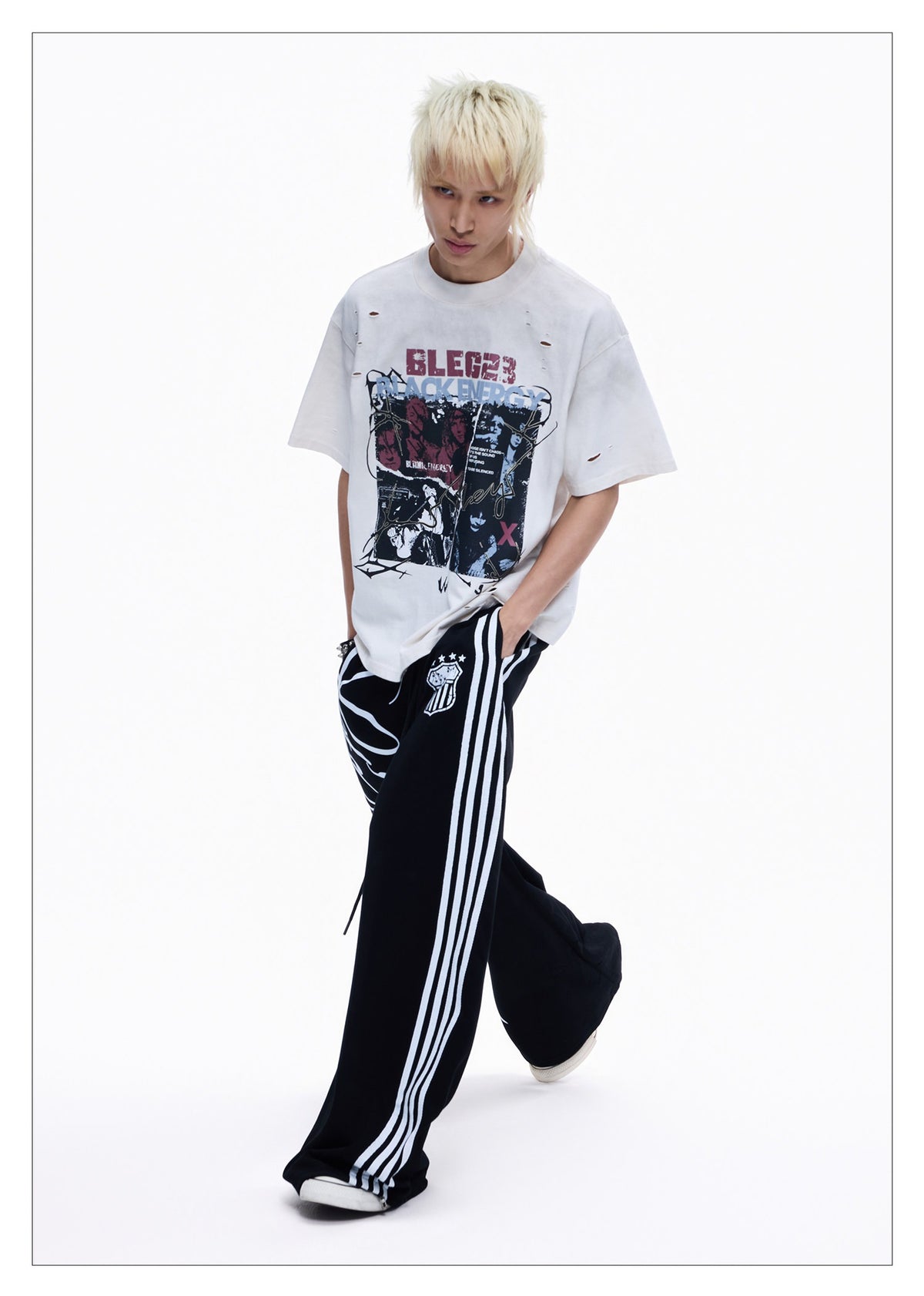 Vintage Cotton Crew Neck Loose Fit Short Sleeve