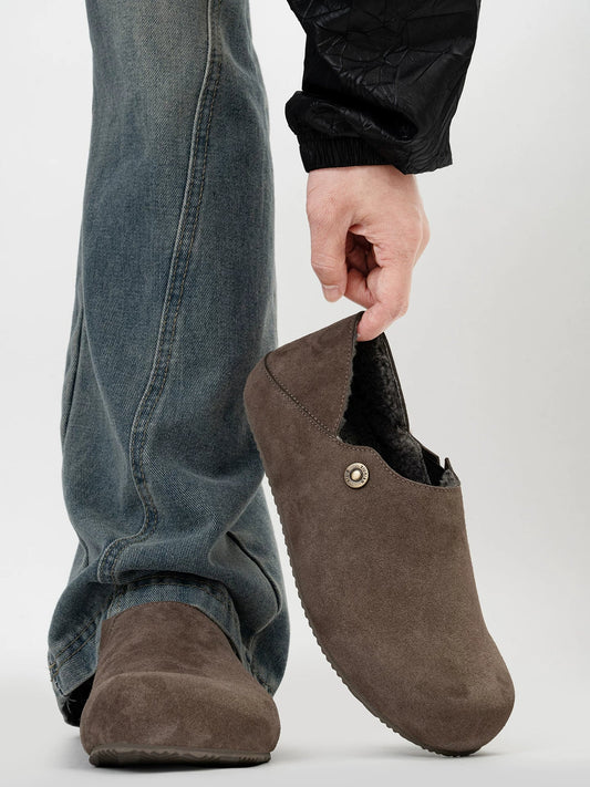 Minimalist Haven Fleece Clogs