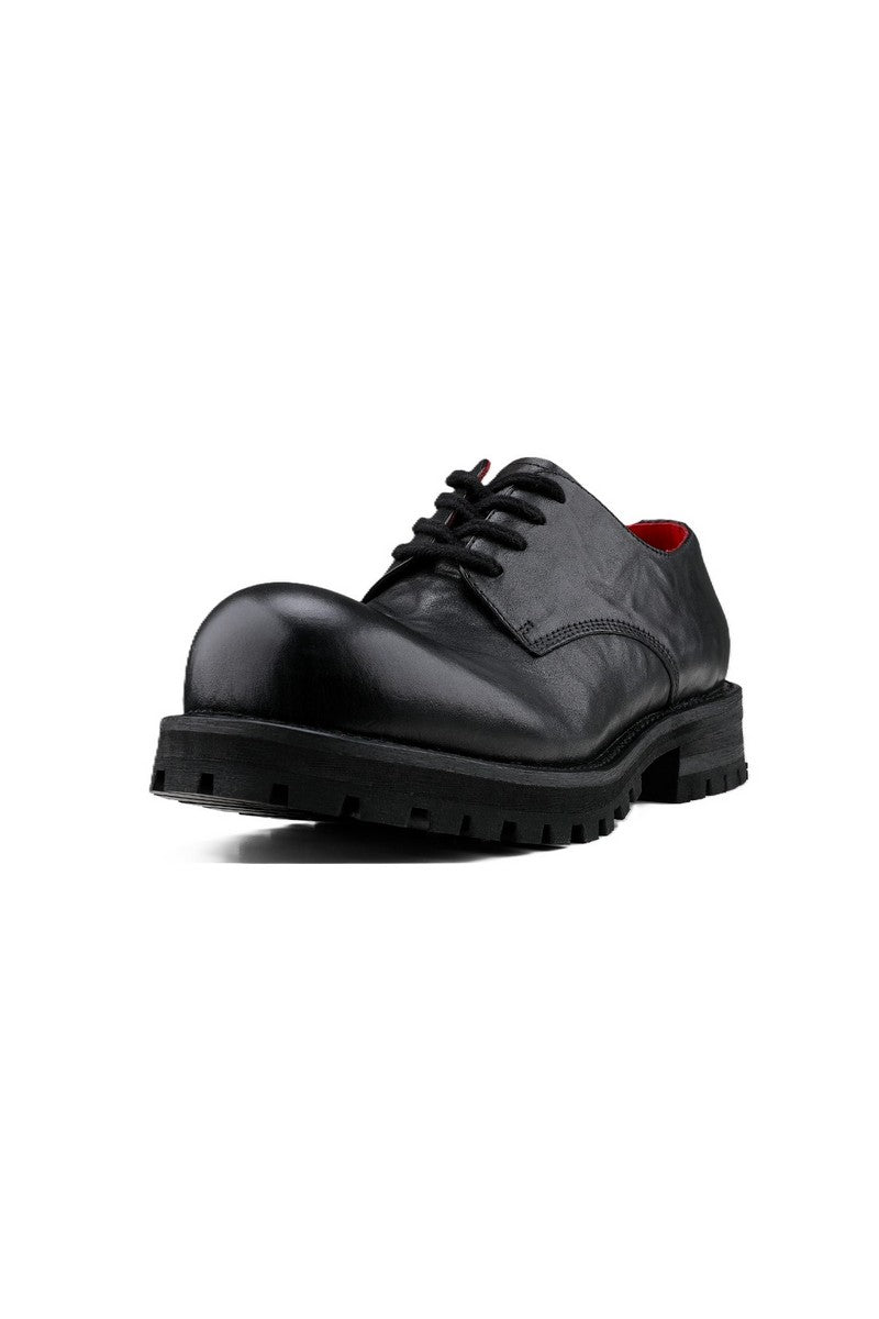 Refine Snakeskin Derby Shoes