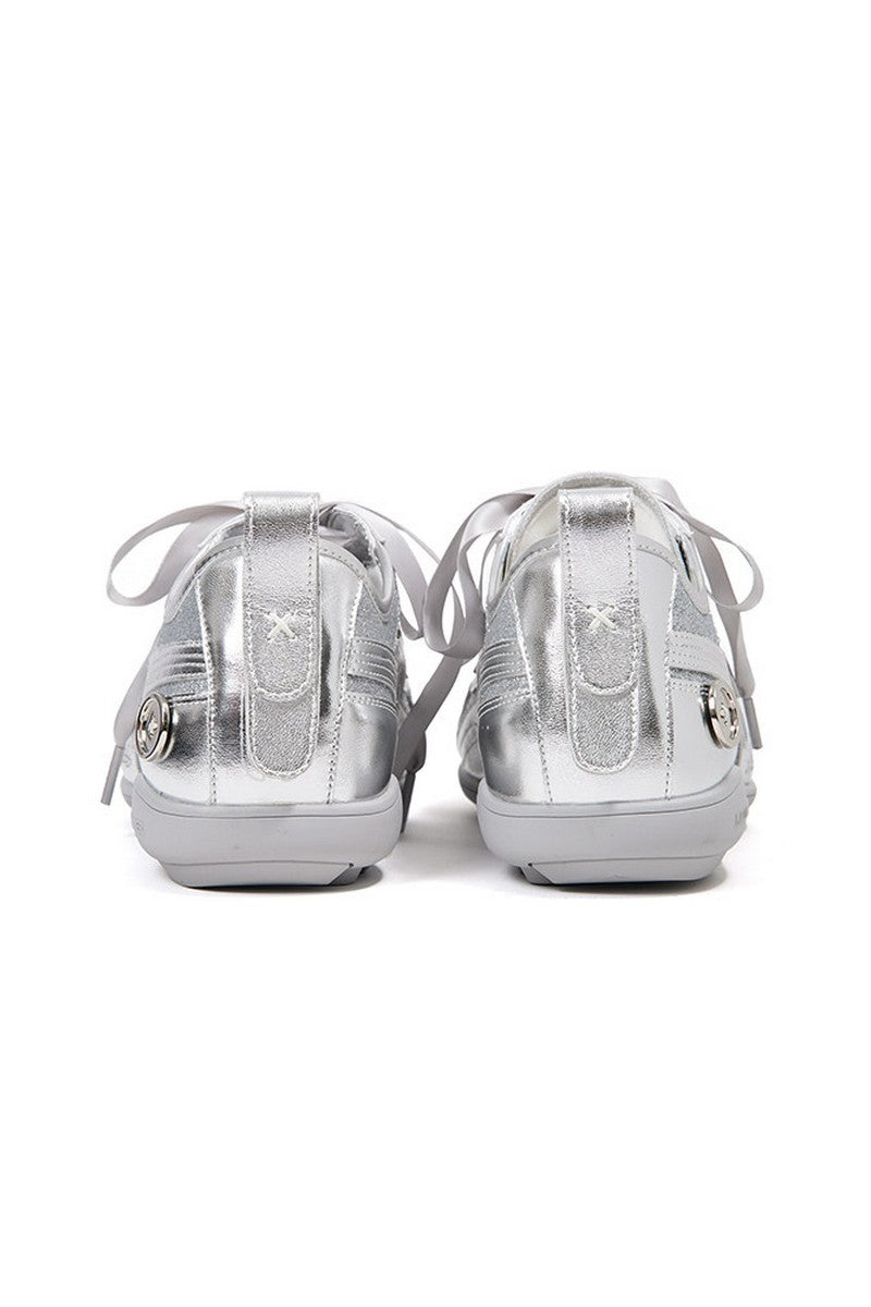 Silver German Trainer Sneakers