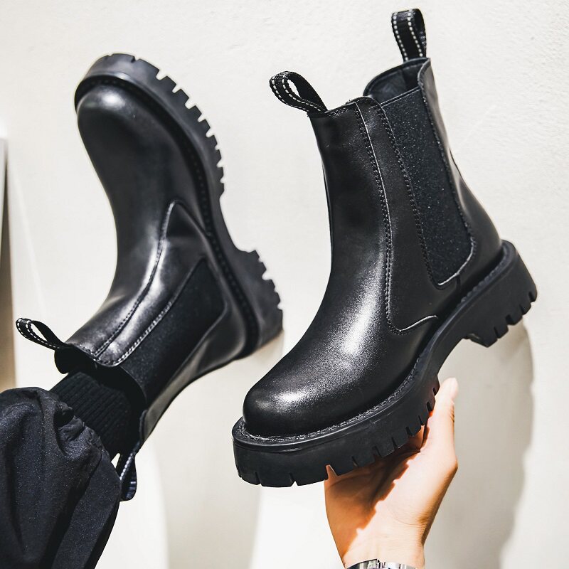 Chunky Platform Chelsea Boots