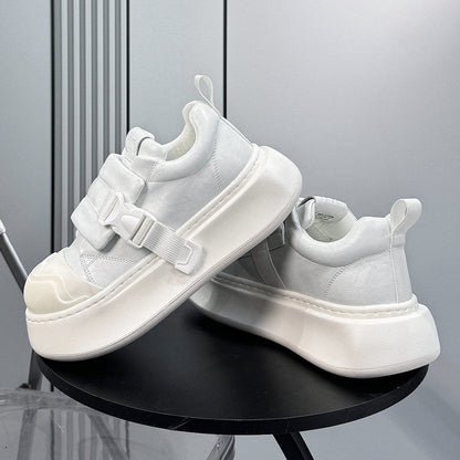 Strap Buckle Platform Thick Sole Sneakers