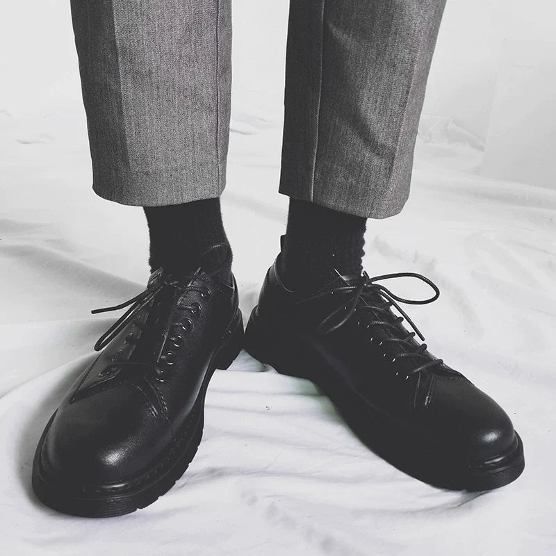 Round Toe Platform Design Shoes