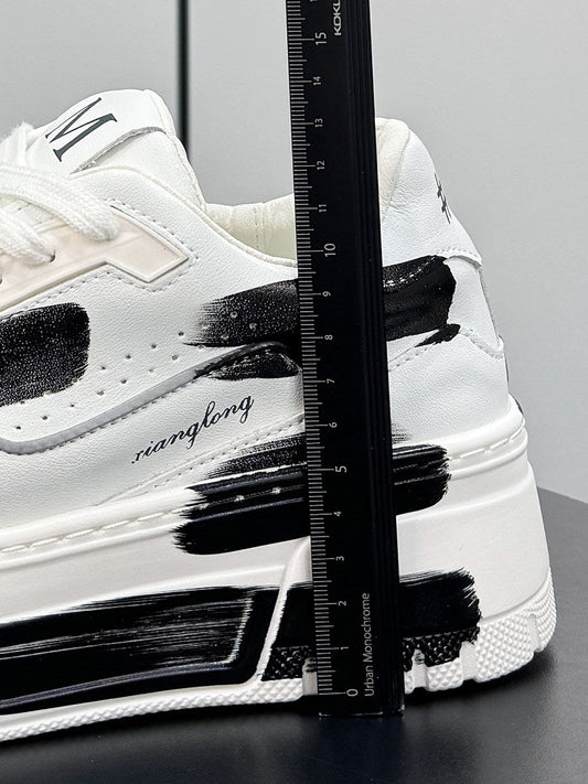 Chunky Platform Lace-Up Sneakers