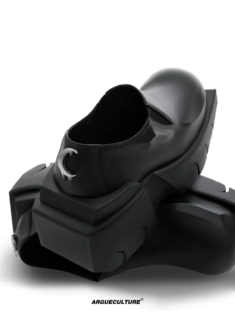 Leather Low-Top Shoes