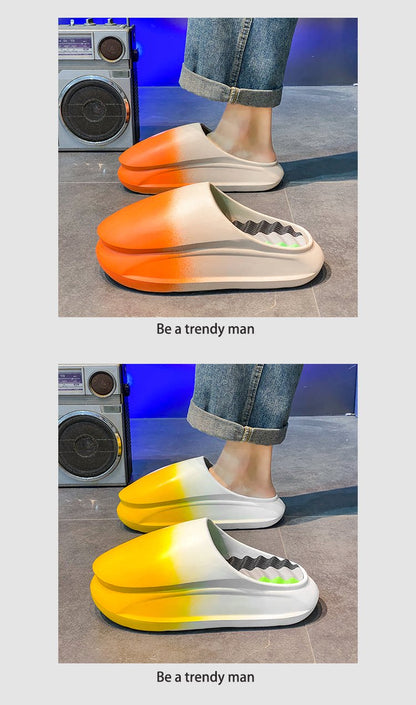 Platform Waterproof Slip-On EVA Mules