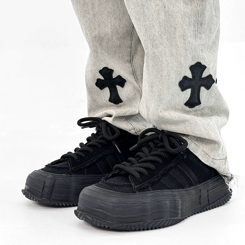 Triple Stripe Canvas Shoes