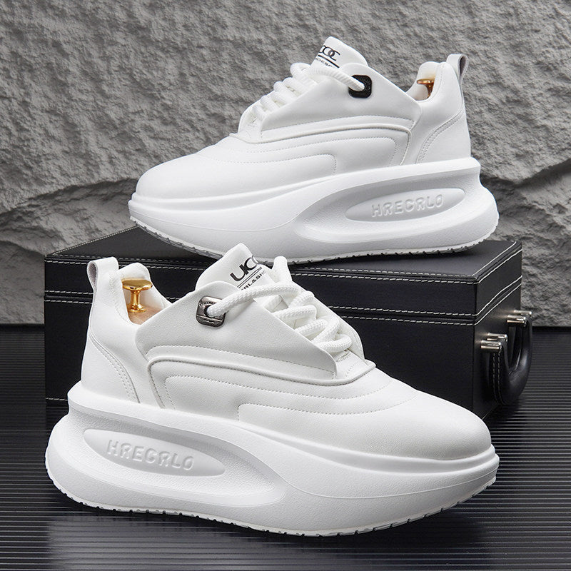 Chunky Platform Lace-Up Sneakers