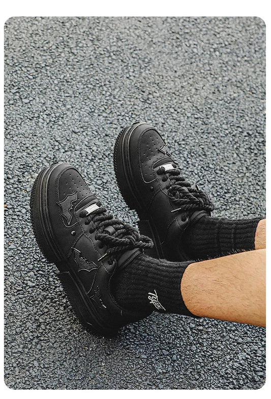 Nightwing Bat Crest Platform Sneakers