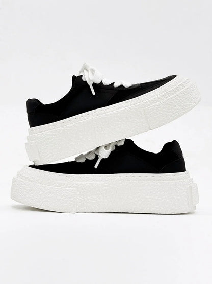 Chunky Textured Sole Sneakers