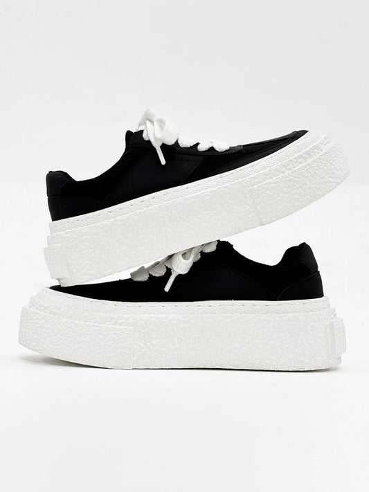 Chunky Textured Sole Sneakers