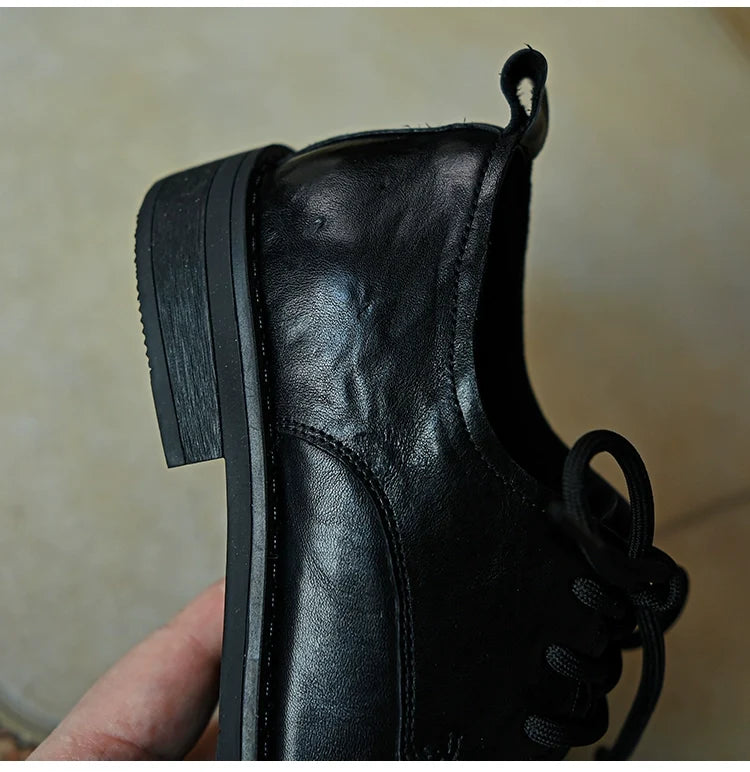Obsidian Square Oxford Shoes