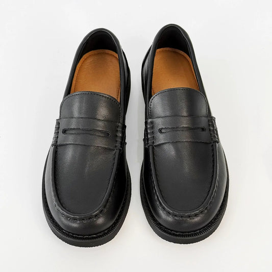 Suede Design Slip-On Coin Loffer