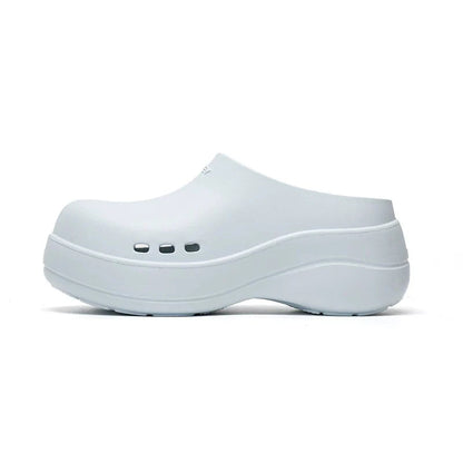 Midnight Wave Platform Clogs