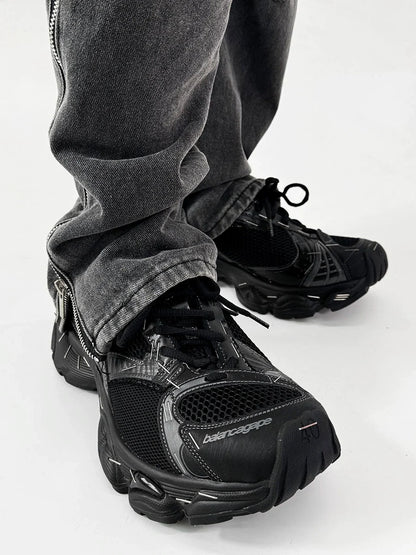 Platform Design Sporty Sneakers WN19111