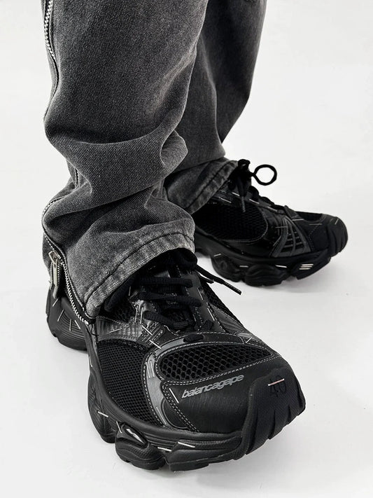 Platform Design Sporty Sneakers WN19111