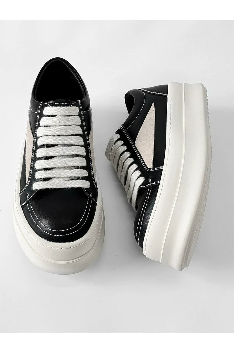 Chunky Elevated Sole Platform Sneakers