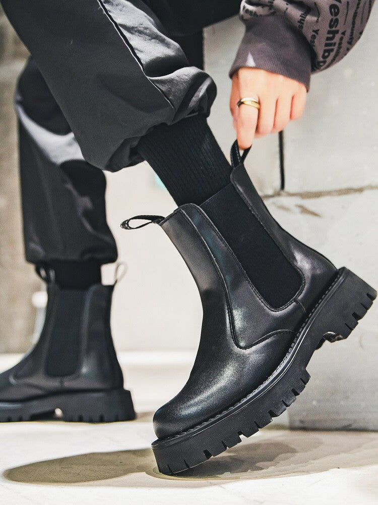 Chunky Platform Chelsea Boots
