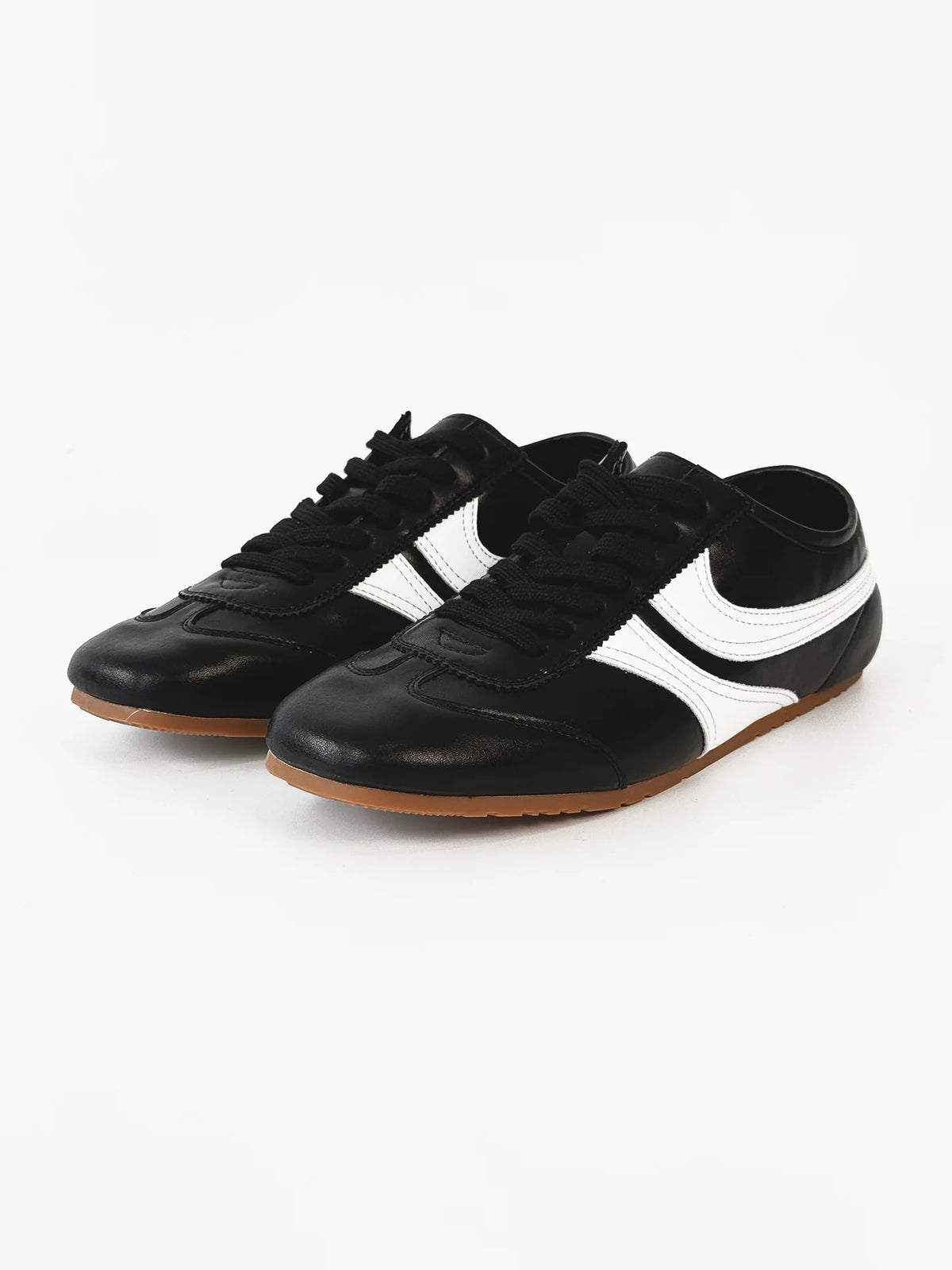 Suede Material Design Derby Sneakers
