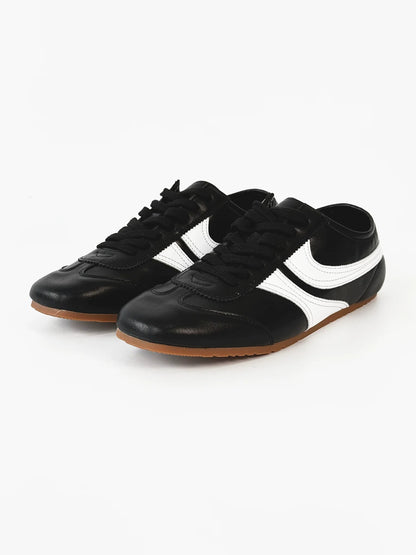 Suede Material Design Derby Sneakers