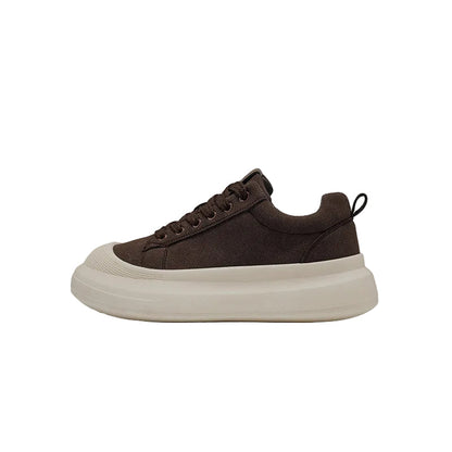 Platform Canvas Lace-Up Sneakers WN23353
