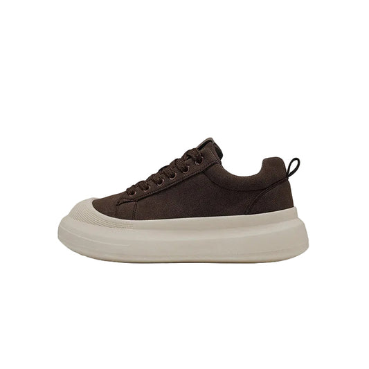 Platform Canvas Lace-Up Sneakers WN23353