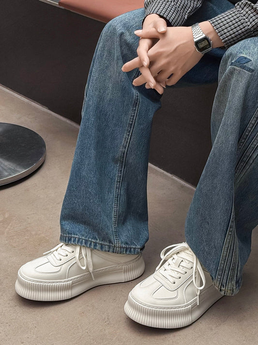Rope Lace Platform Sneakers