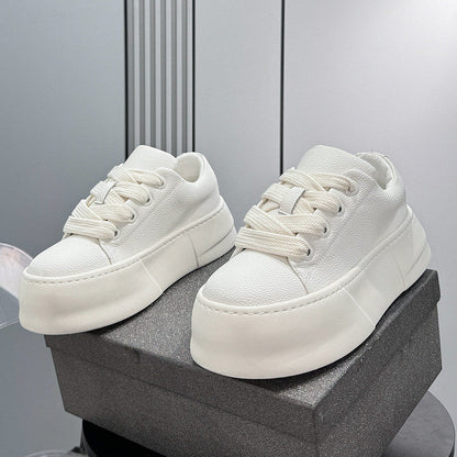 Thick-Sole Height-Increasing Skate Sneakers