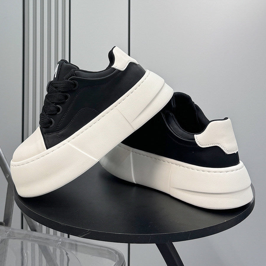 Lace Up Platform Thick Sole Sneakers