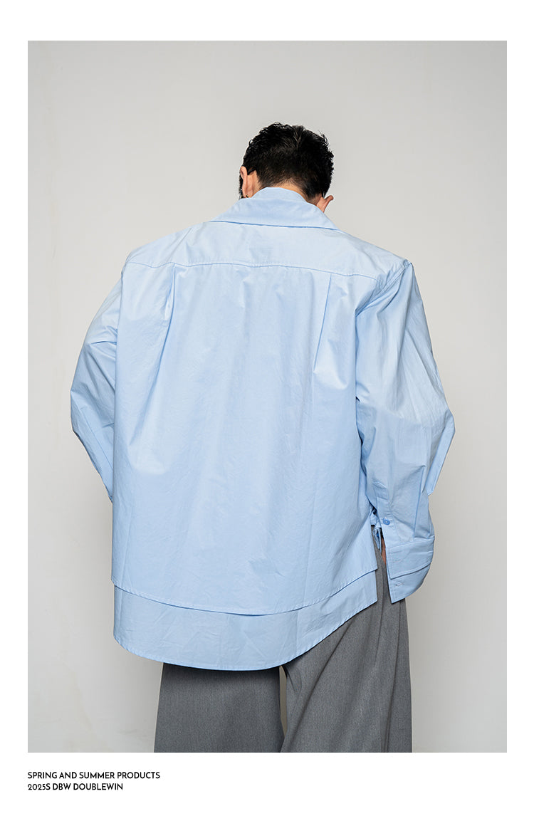 Fake Two-Piece Shirt