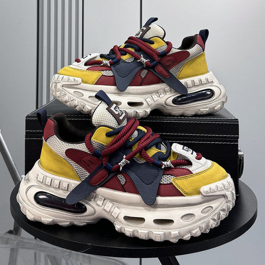 Damage Strap Air Sole Chunky Sole Sneakers WN24720