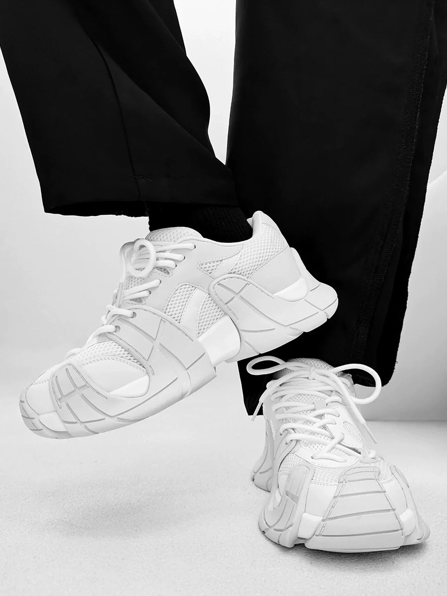 Futuristic Chunky Platform Sneakers