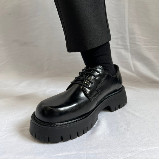 Chunky Platform Lace-Up Shoes