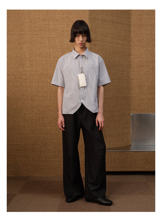 Curved Stripe Shirt