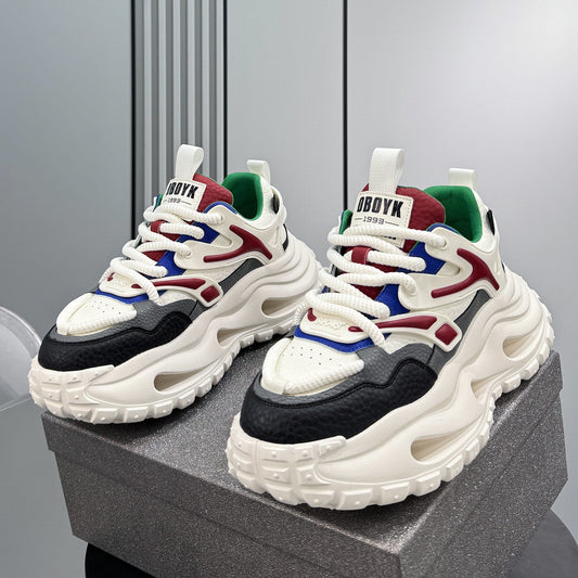 Platform Chunky Lace-Up Sneakers WN24820