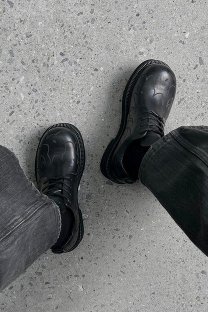 Lug Sole Derby Shoes