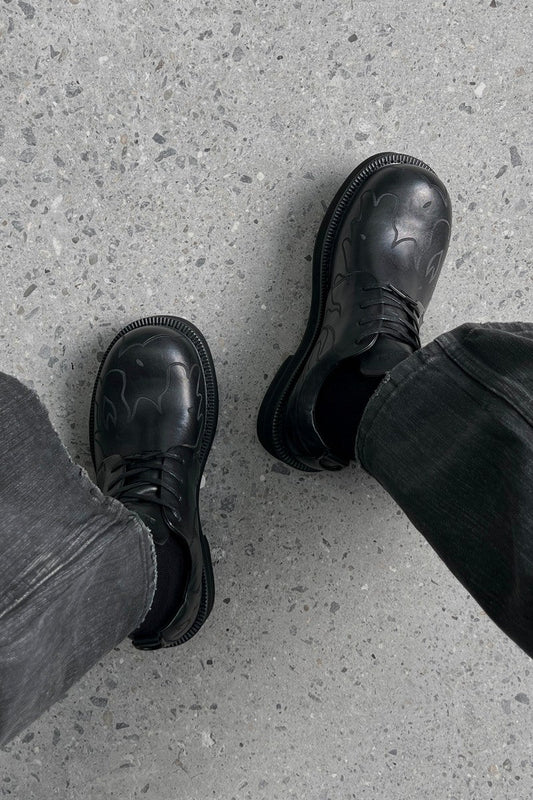 Lug Sole Derby Shoes