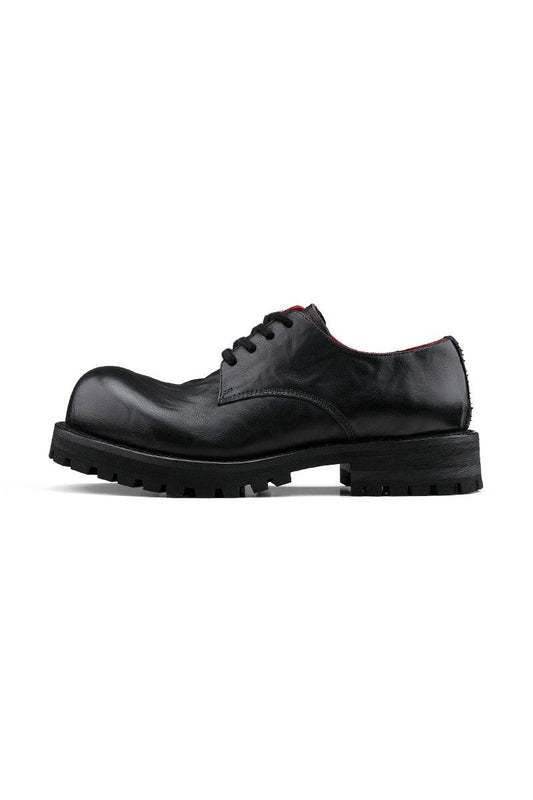 Refine Snakeskin Derby Shoes