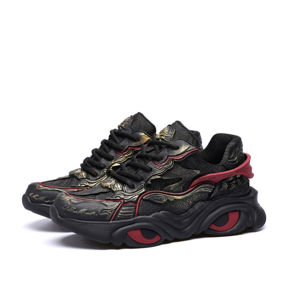 Lace-Up Chunky Sneakers