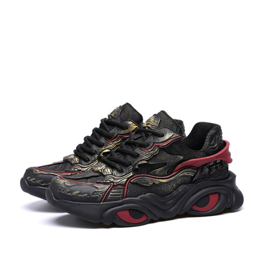 Lace-Up Chunky Sneakers