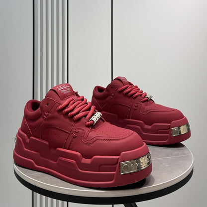 Vivid Platform Thick Sole Sneakers