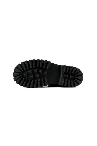 Platform Leather Boots