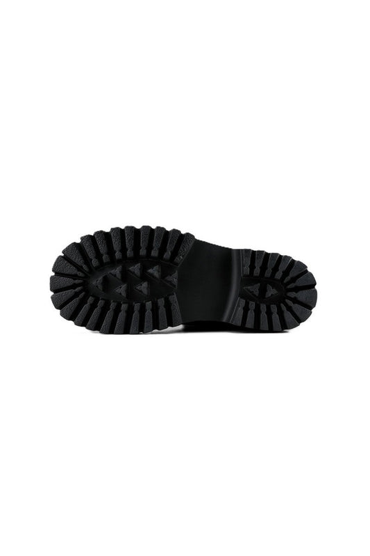 Platform Leather Boots