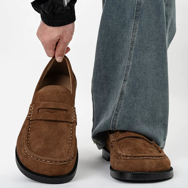 Chestnut Harbor Suede Loafers