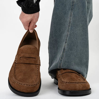 Chestnut Harbor Suede Loafers