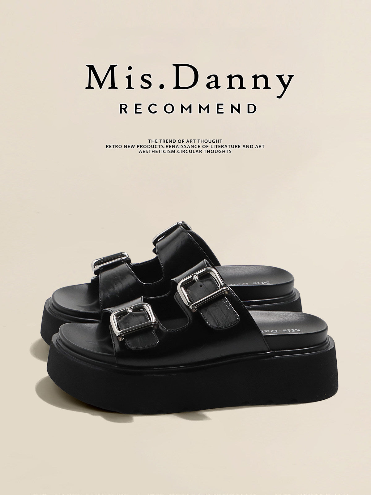 5.5cm Platform Non-Slip Sandals