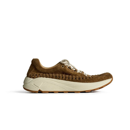 Handwoven Suede Runner Sneakers