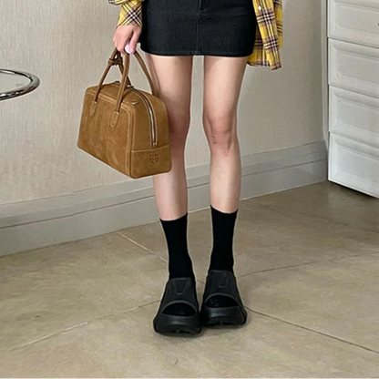 Thick-Sole Platform Sandals
