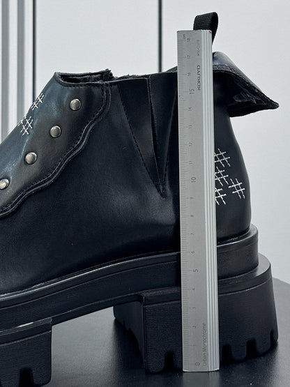 Chunky Platform Chelsea Boots